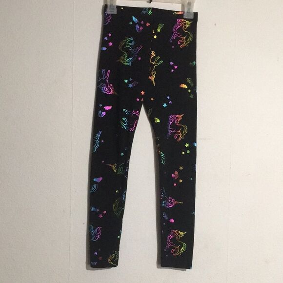 Wonder Nation Rainbow Unicorn Leggings: Size M (7/8) - Picture 1 of 5